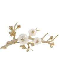 Anabela Chan - Sakura Blossom Brosche Mit Diamant - Lyst
