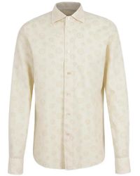Vincenzo Di Ruggiero - Floral-Jacquard Long-Sleeve Shirt - Lyst