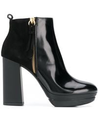 Hogan - Platform Ankle Boots - Lyst