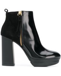 Hogan - プラットフォーム アンクルブーツ - Lyst