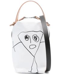 Plan C - Pili And Bianca Leather Crossbody Bag - Lyst