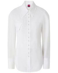 Pinko - Slim-Fit Shirt With Drawstring - Lyst
