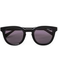 A.P.C. - Round-Frame Sunglasses - Lyst