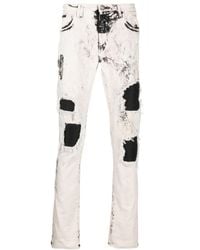 Philipp Plein - Rock Star Distressed Jeans - Lyst