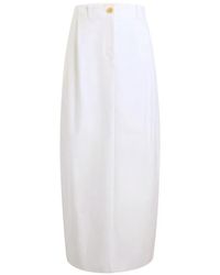 KHAITE - Lucian Skirt - Lyst