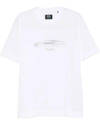 BOSS - X Aston Martin C-Taut Graphic-Print T-Shirt - Lyst