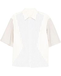 CROQUIS - Flap Pocket Striped Shirt - Lyst