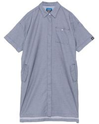 SPORT b. by agnès b. - Checker Shirt Dress - Lyst