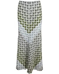 Missoni - Jupe Longue À Motif Zigzag - Lyst