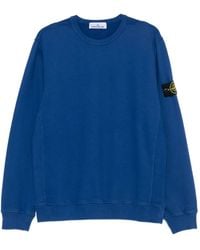Stone Island - 6100028 Sweatshirt mit Logo-Patch - Lyst