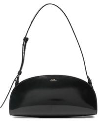 A.P.C. - Petit Sac Porté Épaule Demi-Lune - Lyst