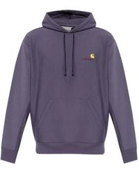 Carhartt - American Script Logo-Detail Hoodie - Lyst