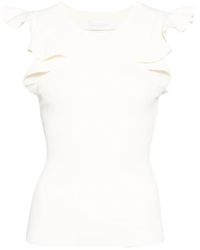 Zimmermann - Aster Frill Racer Tank - Lyst