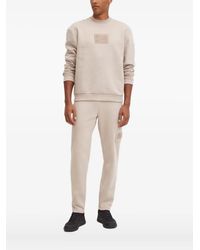 Columbia - Logo-Patch Crew-Neck Sweatshirt - Lyst