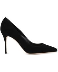 Sergio Rossi - Godiva Suede Heeled Pumps - Lyst
