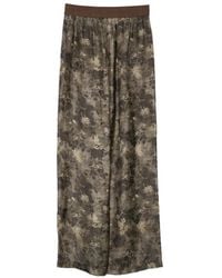 Uma Wang - Floral-Print Wide-Leg Trousers - Lyst