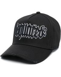 DSquared² - Casquette En Coton À Logo Brodé - Lyst