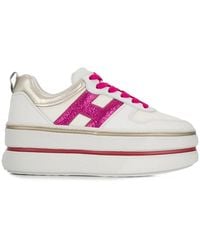 Hogan - Maxi H222 Platform Sneakers - Lyst