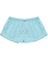 Mainless - Drawstring Beach Mini Shorts - Lyst
