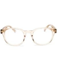 Chopard - Lunettes De Vue À Monture Ronde - Lyst