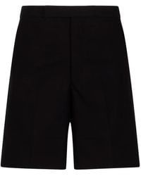 Prada - Cotton Bermuda Shorts - Lyst