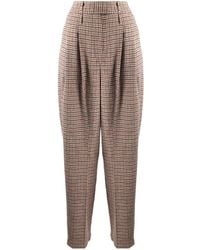Jejia - Houndstooth Print Trousers - Lyst