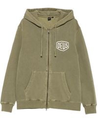Deus Ex Machina - Shield Logo-Print Hoodie - Lyst