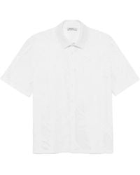Jonathan Simkhai - Conrad Button-Down Short-Sleeve Shirt - Lyst
