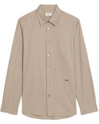 Zadig & Voltaire - Sid Overhemd Met Knopen - Lyst