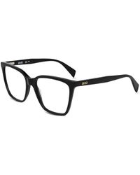 Liu Jo - Brille Mit Logo-Print - Lyst