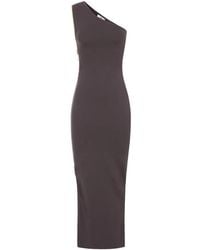Elisabetta Franchi - Carpet Knit Dress With Zip - Lyst