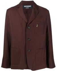 Jacquemus - Chaqueta con botones y solapa de muesca - Lyst