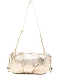 Patrizia Pepe - Small Bubble Leather Shoulder Bag - Lyst