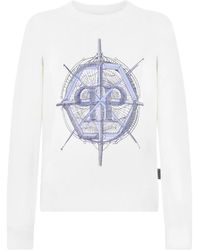 Philipp Plein - Pull À Col Rond Wind Rose - Lyst