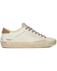 Crime London - Leather Sneakers - Lyst