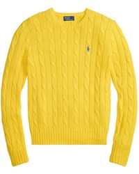 Polo Ralph Lauren - Cable-Knit Crew-Neck Sweater - Lyst
