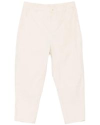 Psophia - Elasticated-Waistband Tapered Trousers - Lyst