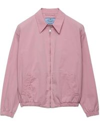 Prada - Shirt-Collar Welt-Pocket Jacket - Lyst