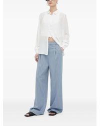 Bruuns Bazaar - Camicia Con Colletto A Punta - Lyst