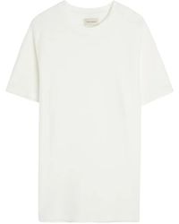 Oliver Spencer - Short-Sleeve Ribbed Cotton T-Shirt - Lyst