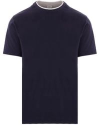 Eleventy - レイヤード Tシャツ - Lyst