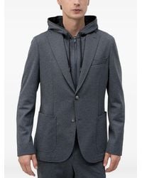 BOSS - Slim-Fit Jacket With Inner Hood - Lyst