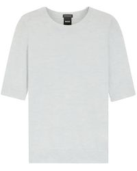 BOSS - Short-Sleeve Crew-Neck Sweater - Lyst