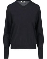 Ma'ry'ya - V-Neck Sweater - Lyst