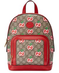 gucci backpack green and red stripes
