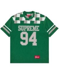 Supreme - T-Shirt Patchwork Yoke - Lyst