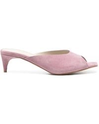 Tela - Square-Toe Slippers - Lyst