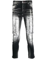 Philipp Plein - Mid-Rise Skinny Jeans - Lyst