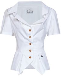 Vivienne Westwood - Poplin Ss Monday Short-Sleeved Shirt - Lyst