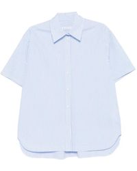 Manuel Ritz - Striped Short-Sleeved Shirt - Lyst